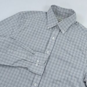 Holderness & Bourne The Purcell Tailored Fit Shirt Men Medium Stretch Check Sage